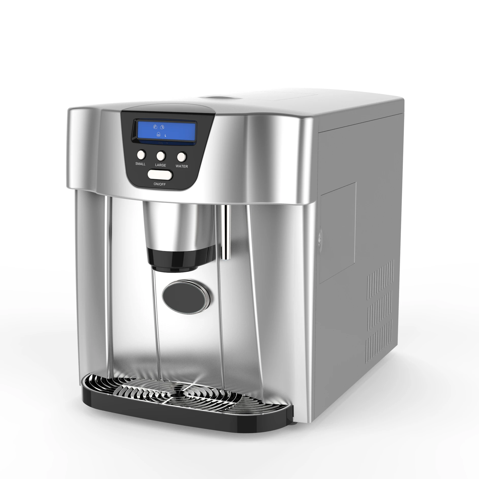 Wholesale Factory Price 9pcs of ice cube in 8mintues,15 kgs ice in 24 hours,Smart design Ice Dispenser With Cool Waterice maker