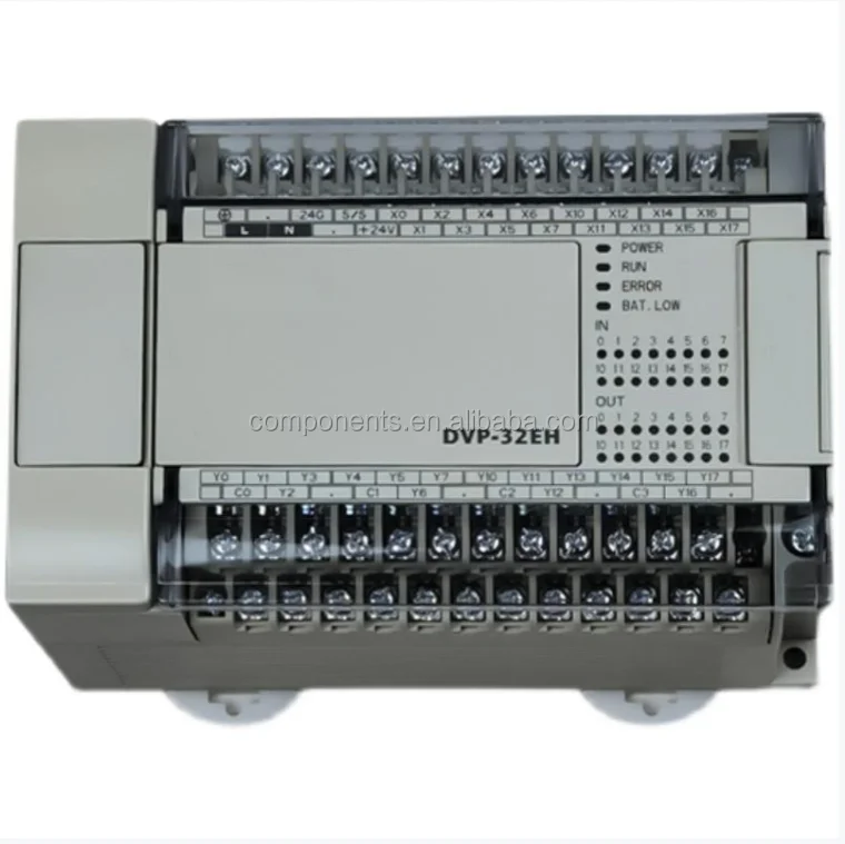 Delta PLC 100-240VAC 8DI 8DO transistor output Standard Original brand new DVP16EH00T3