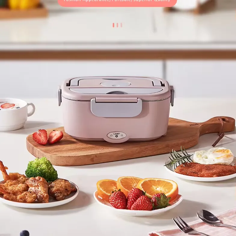 Hot selling food heater portable rice cooker office home electric heating lunch box