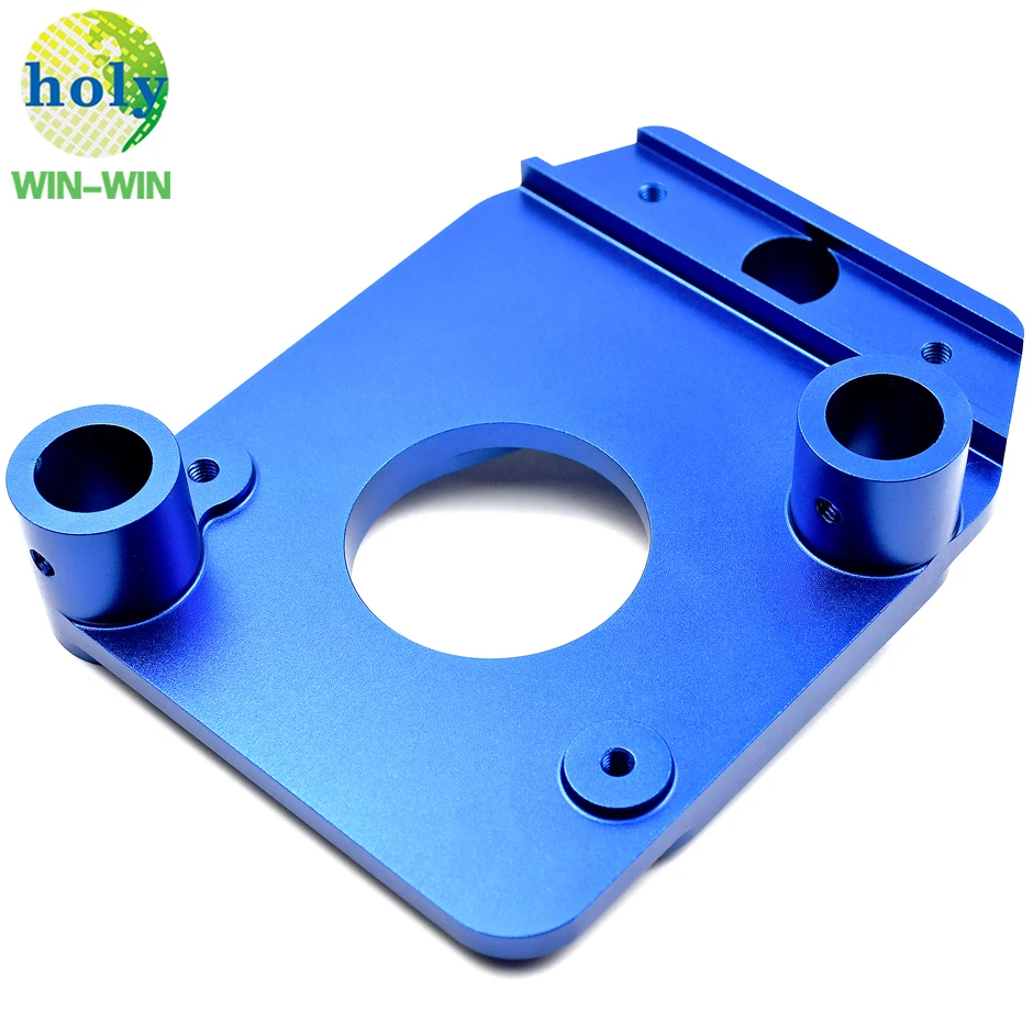 High Quality Electronics Plate 6061-T6 7075-T6 Aluminum Router Plate with CNC Machining Aluminum Parts