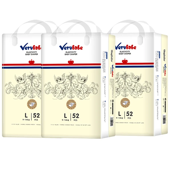 OEM Disposable Biodegradable Bamboo Diapers for Baby Non Woven Fabric Material infant diapers manufacturer