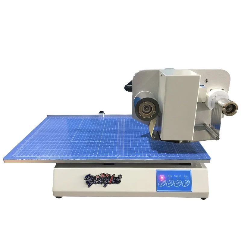 YH-8025 High Resolution Hot Foil Stamping Printer Easy Operation Semi Automatic Digital Hot Gold Foil Stamping Machine