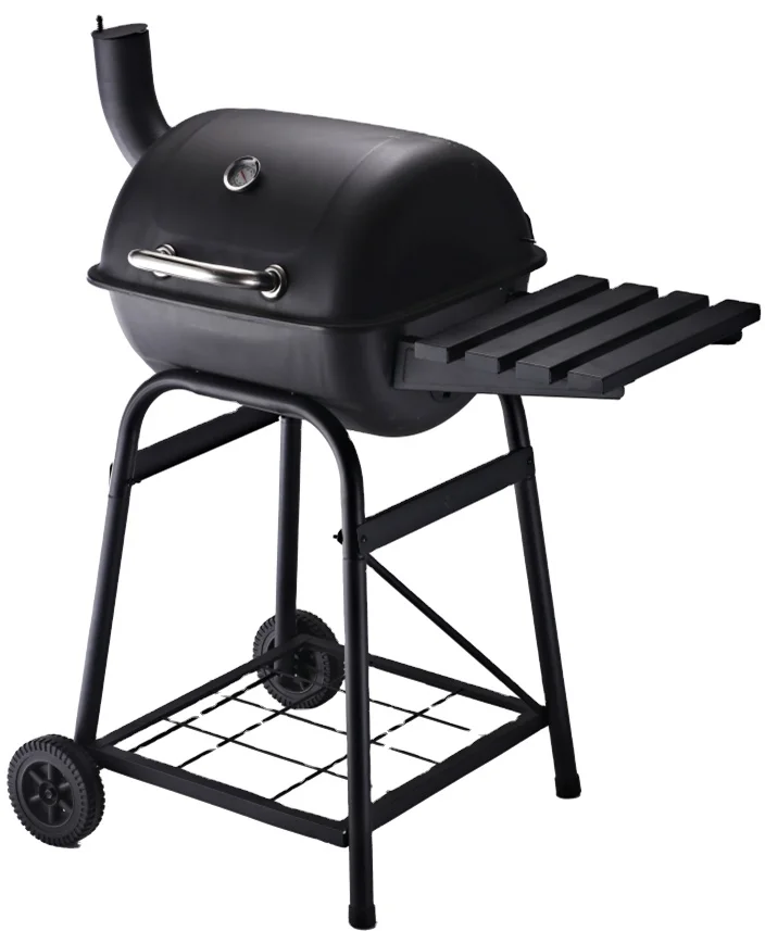 Churrasuqeira NEW Premium Garden Barbeque Oven UNIWISE 0.8mm Homemade Charcoal Grill for Sale Barrel Smoker