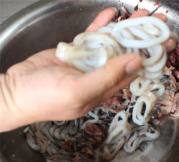 300kg/h Automatic Squid Roll Cutting Machine