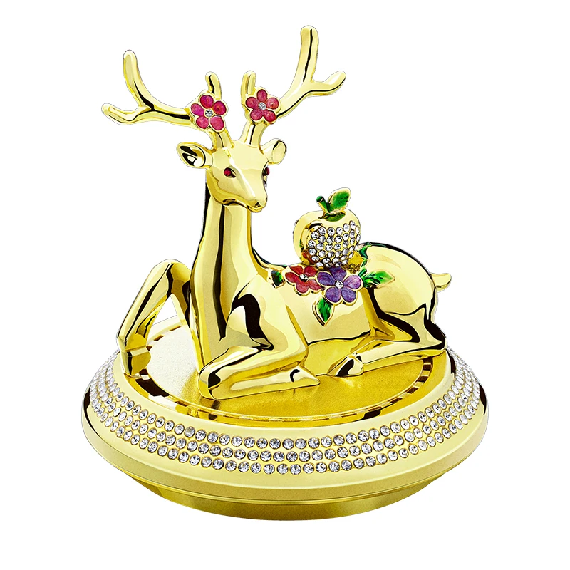 Роскошное интерьерное украшение на солнечной батарее, освежитель воздуха, парфюмерный диффузор для автомобиля