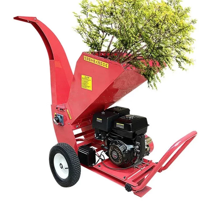 Electrical Industrial Garden Sale Drum Disc Blade Tractor Mobile Branch Tree Chippers  Wood Chipper Shredder Machine