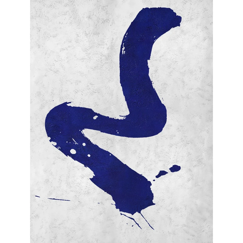 Big wall art decor One line rectangle Modern Abstract oil painting on canvas painted painting