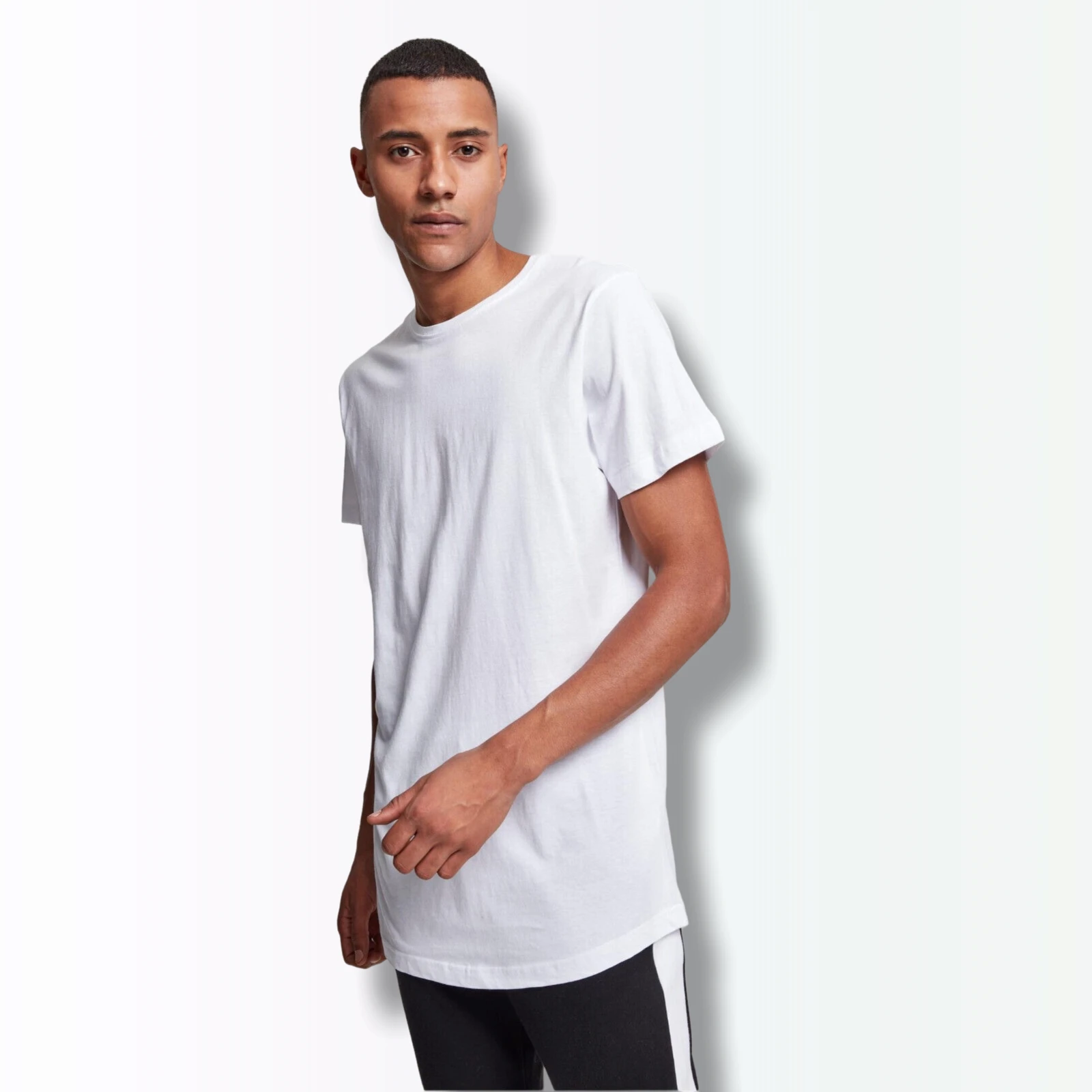 Wholesale Cheap Blank T Shirt Custom Polyester Cotton t-shirt Printing logo for Mens Plain t shirts 180g Blank T-Shirt