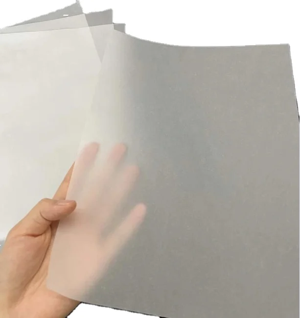 translucency Tracing paper sheets  Customizable size for printing and packing