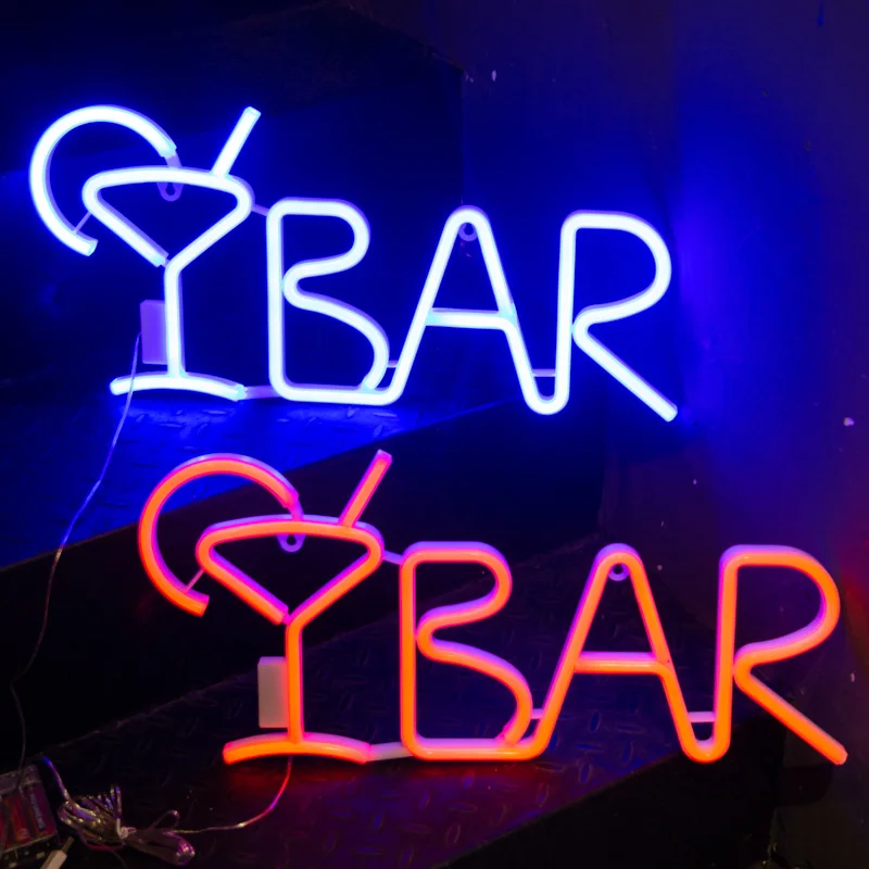 Atmosphere Bar Neon Light Customizationfashion attractive design led str led neon sign bar signs neon sign