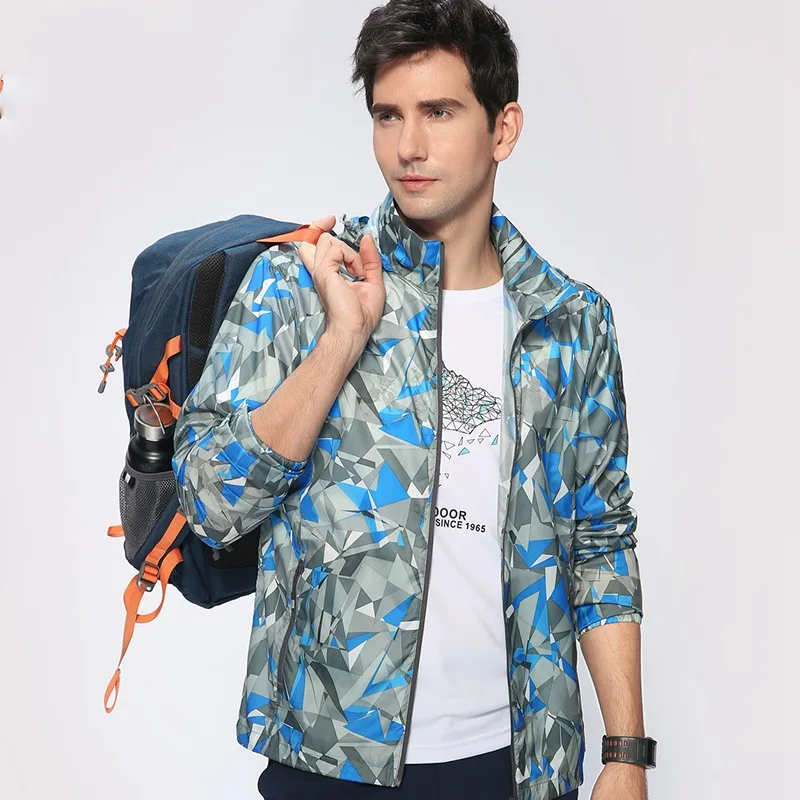 Верблюжьи солнцезащитные куртки УФ-Толстовка куртка ветровка мужские кожаные для активного отдыха Походов Кемпинга бега рыбалки