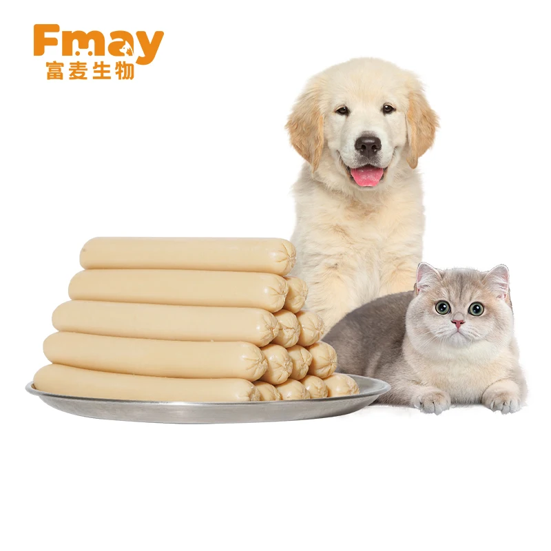 Pet Dog Cat Food Multi-flavored High Calcium Chicken Beef Dog Snack Treats Food Ham Sausage