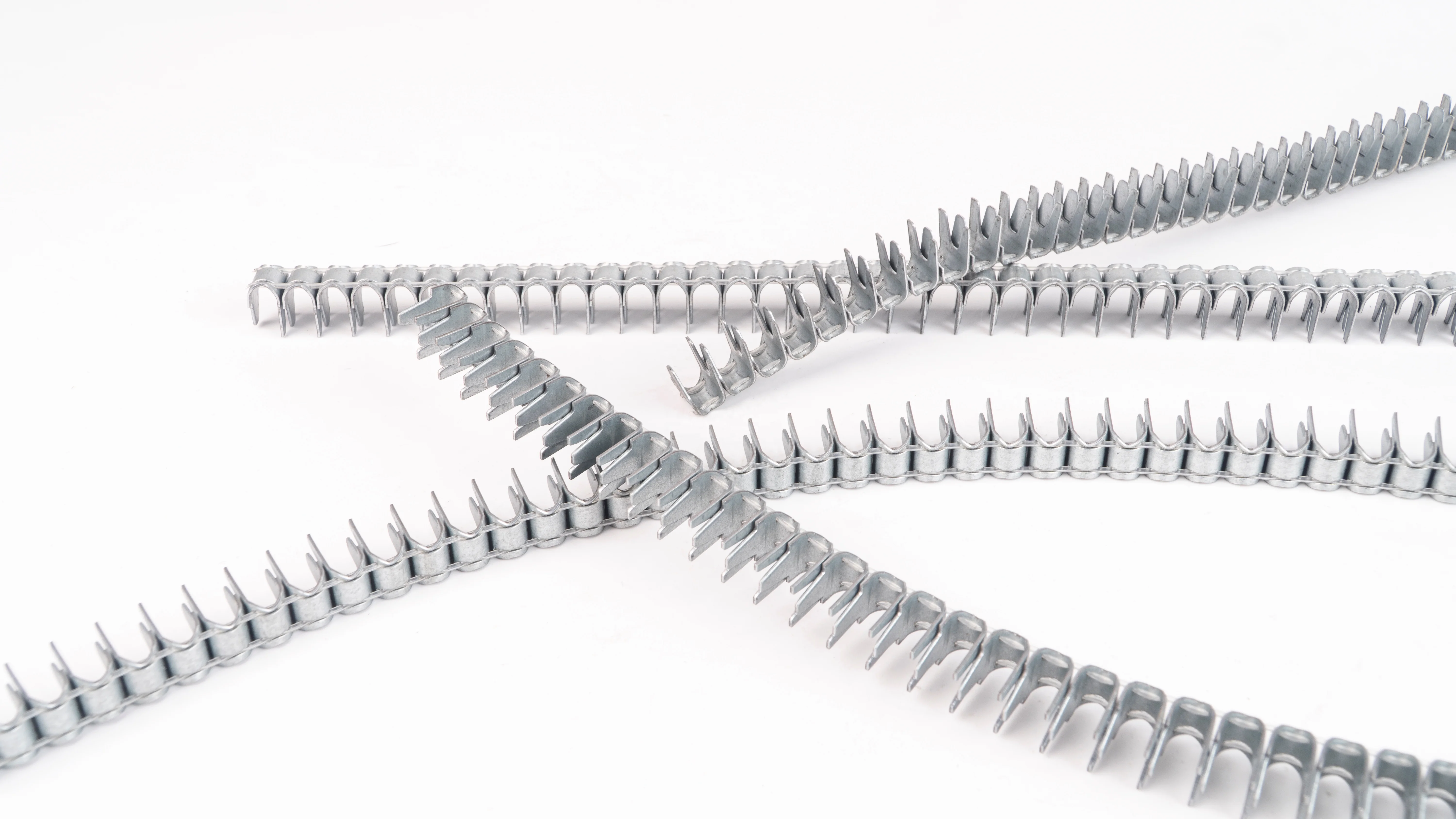 China Spring M46 Type Galvanized Mattress Clips CL-14 Pneumatic Staples Furniture Sofa Nails Car Cushion Nails