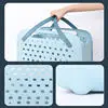 Wholesale Large Dirty Garment Folding Collapsible Bathroom Bag Storage Hamper Travel Dirty Clothes Machine Washable Laundry Bag