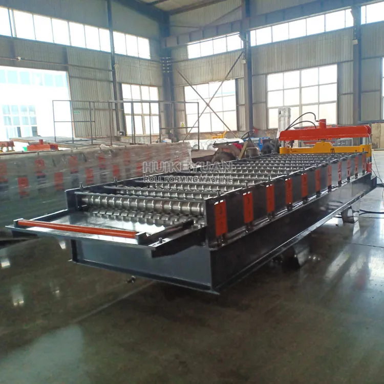 Price for Corrugated tin metal roof tile roofing sheet making machine