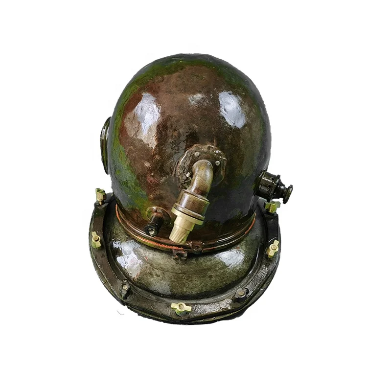 The Only One Vintage Antique Diving Helmet Brass diving helmet Crafts for Art
