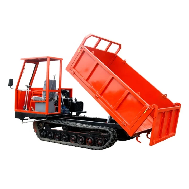 4ton 5ton 6ton Small Mini Diesel Crawler Dumper Truck For Garden Farm