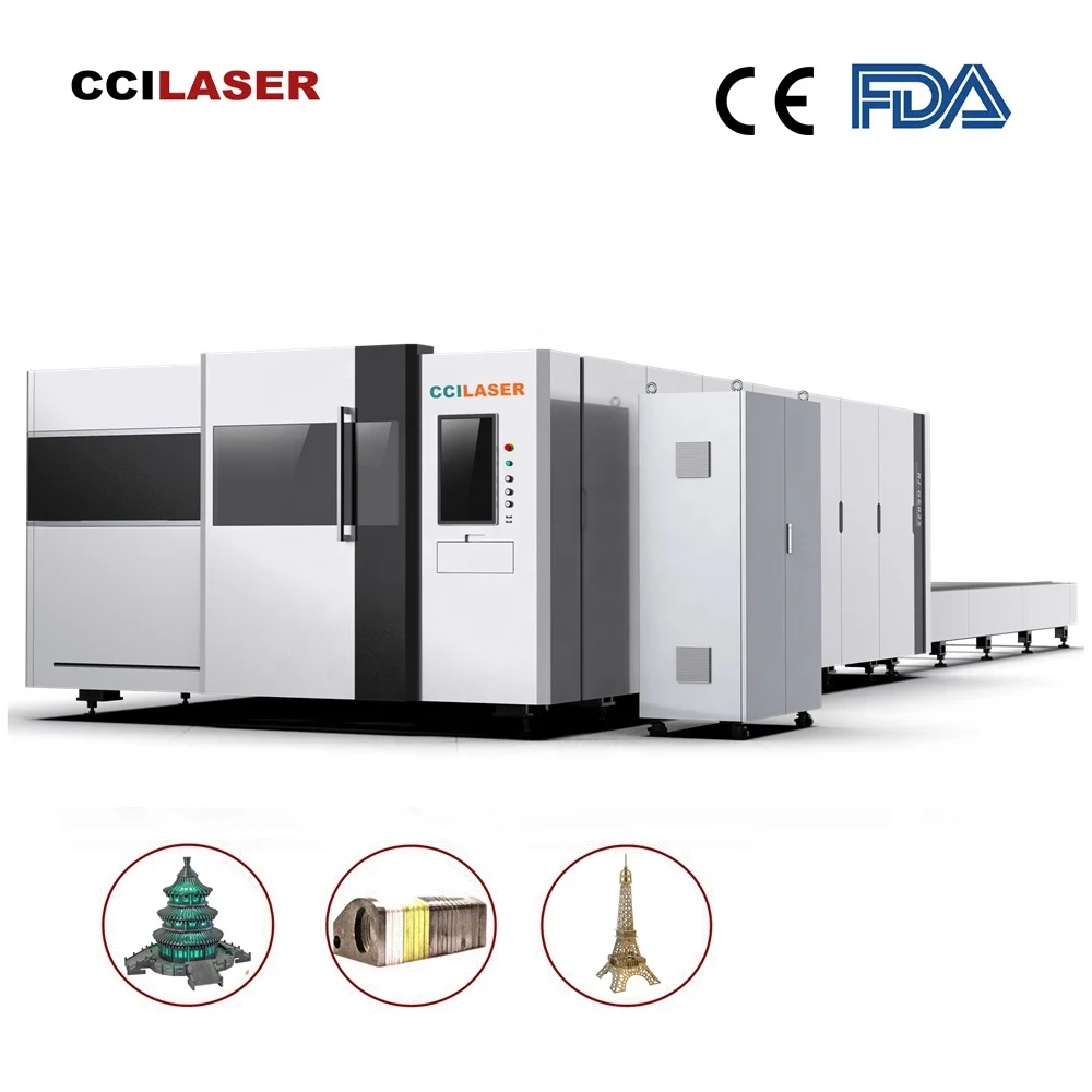 Factory Wholesale High Quality CNC Full Enclosed Fiber Laser Cutting Machines for Steel Metal Aluminum Price 2000w 3000w