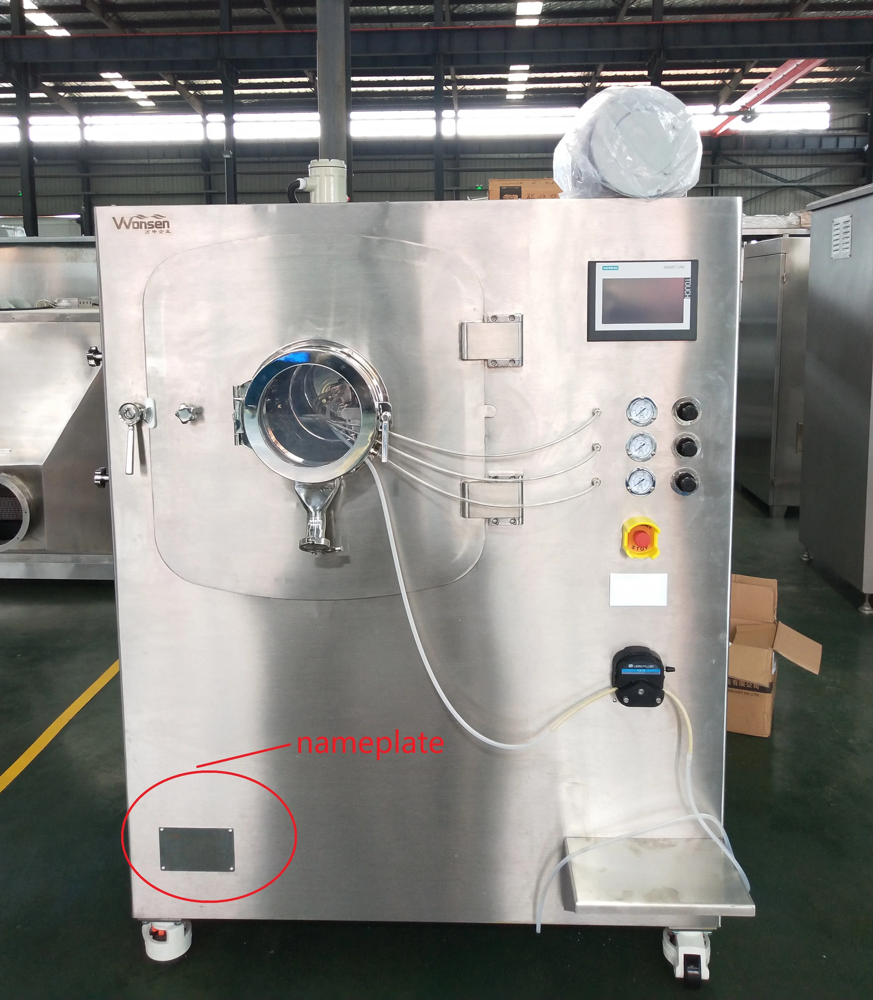 High Efficiency R&D auto  film coating machine/lab coater