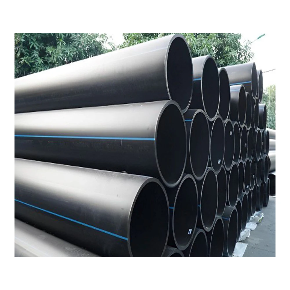 HDPE черная пластиковая трубка PE 100 полиэтиленовые трубы 40 дюймов hdpe