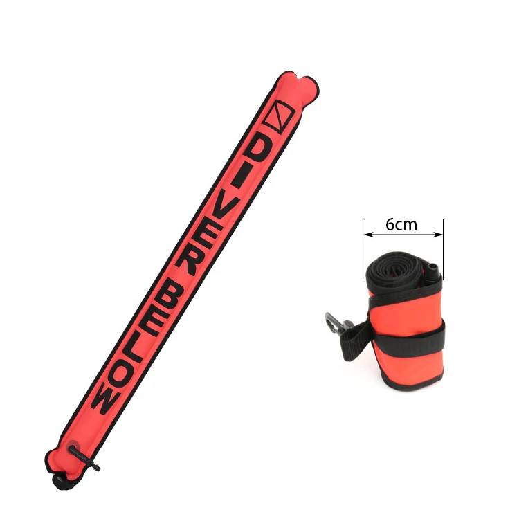 Underwater Safety Signal Buoy Float Inflatable Tube Sausage Scuba Diving Surface Marker Buoy SMB
