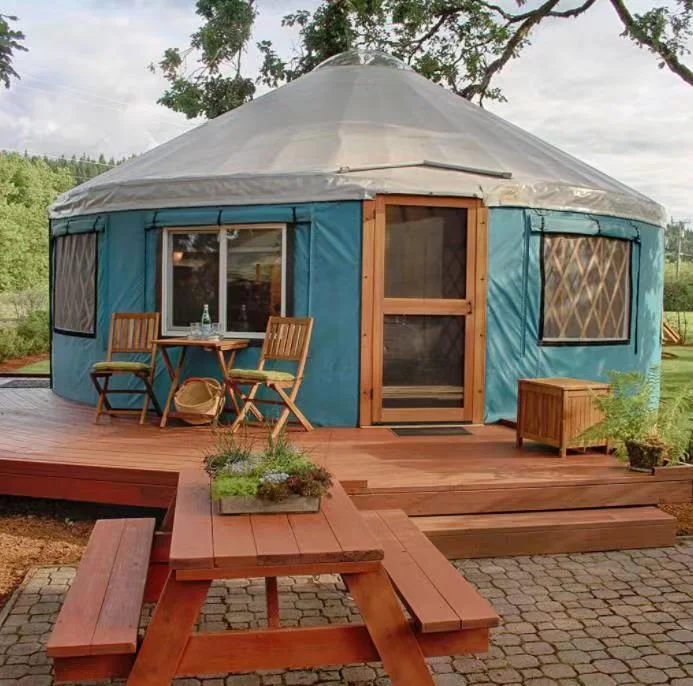 Four Season outdoor camping tent luxury mongolian yurt