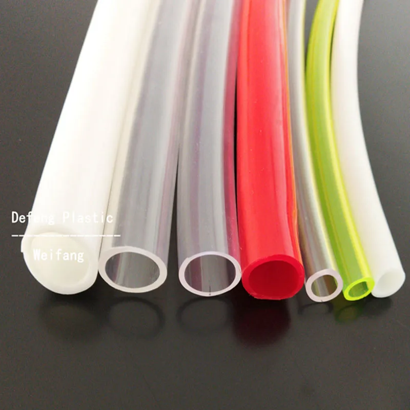 heavy duty air oil water food medical grade pvc clear hose pipe vinyl tubing reinforced flexible plastic transparent hose