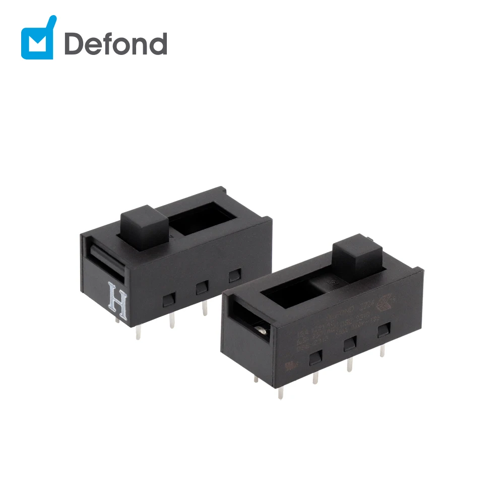 Slide Switch DSE-2310-BAP31-11R On-On 8 Pin  10A AC Power PCB Mounted Micro Switch Wireless Slide Switch
