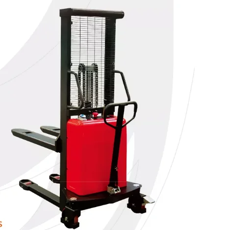 Low Price Electric forklift pallet lifter 1.5T semi electric stacker price for sale