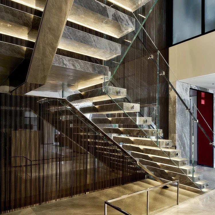 Ace Luxury Floating Stairs Luxury Design Granite And Marble Stair Treads  Floating Stair Treads