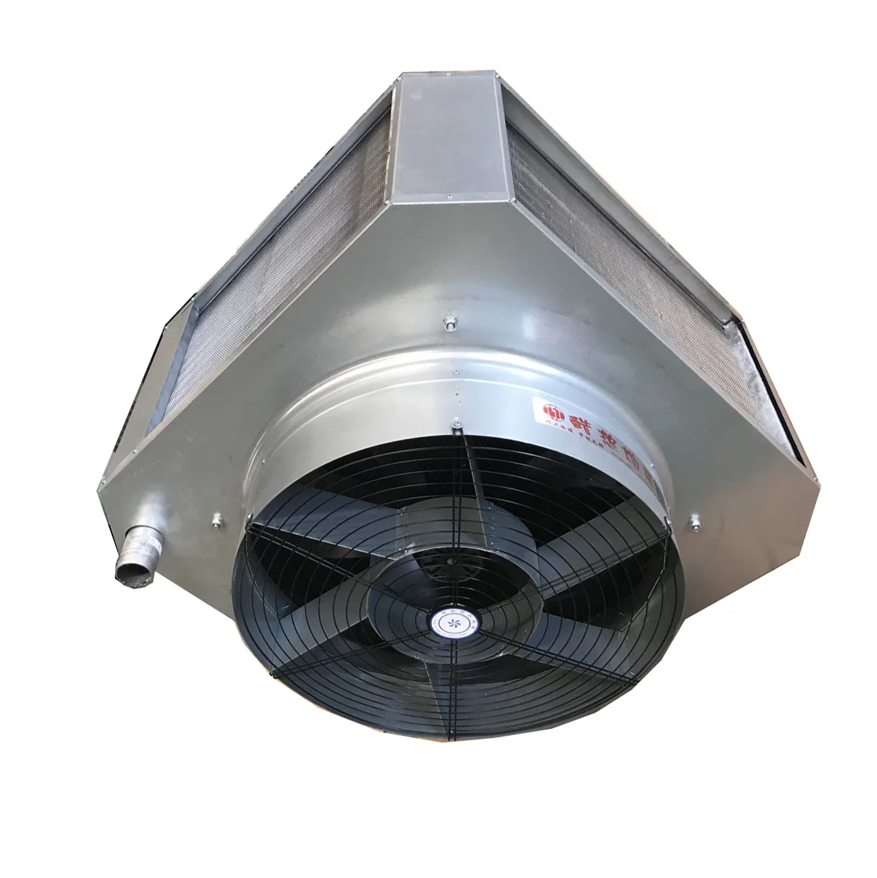 30000BTU Industrial ceiling unit heater fan coil heater with two speed fan for workshops warehouses, shops, garages, greenhouses