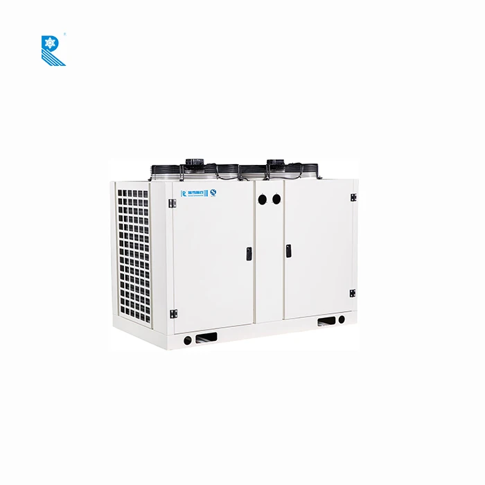 Хладагент RUIXUE 9HP R22/R404A, конденсаторная установка с воздушным охлаждением, транспортная холодильная установка для охлаждения