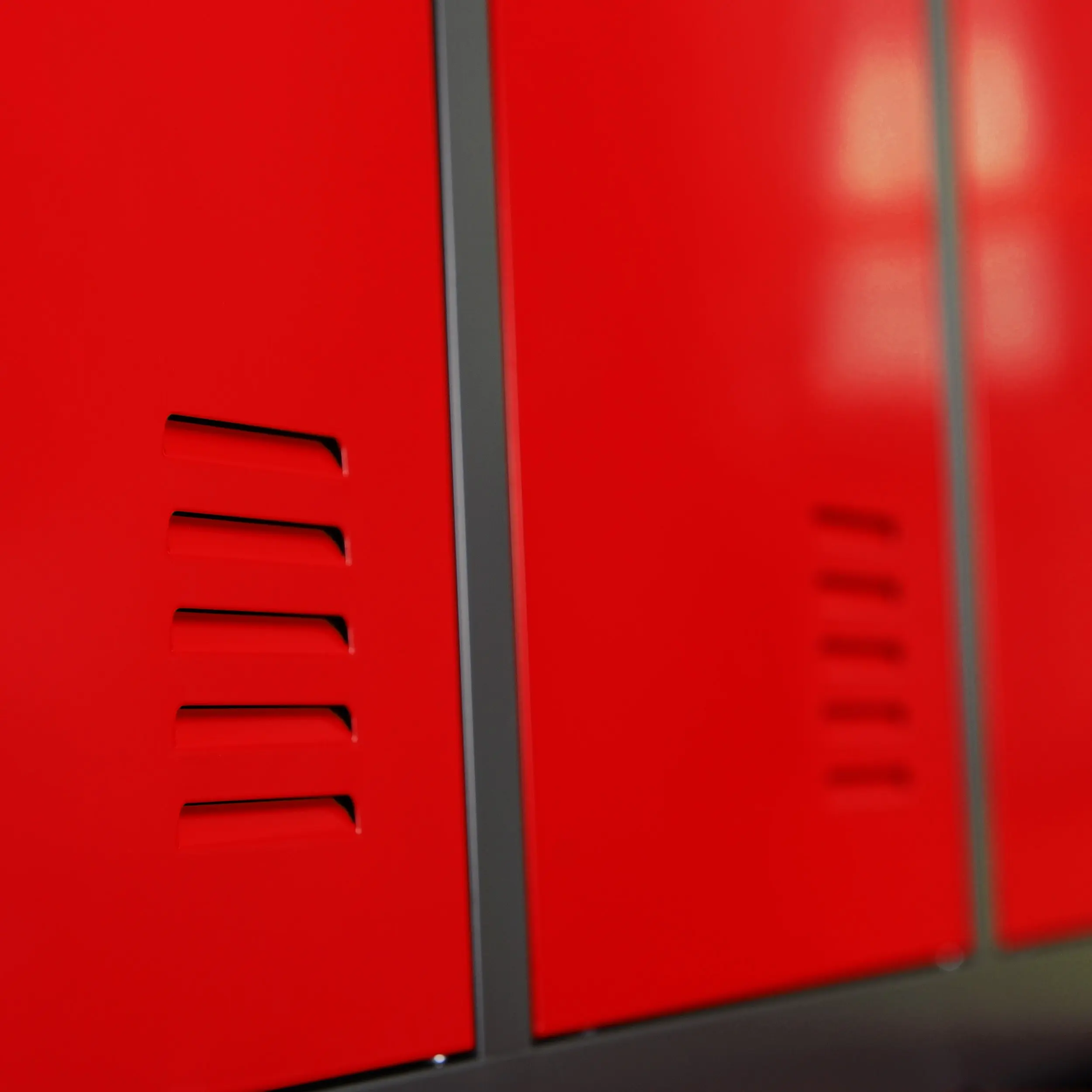 6 Doors metal locker Staff Work Clothes Wardrobe Steel Locker Knock Down  Metal Storage gym locker Wardrobe