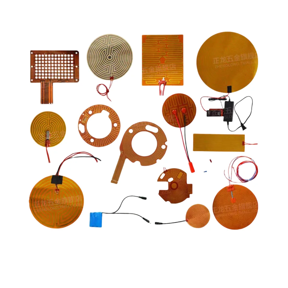 12v 24V 48V 220V Industrial Electric flexible Kapton foil heater polyimide heating film