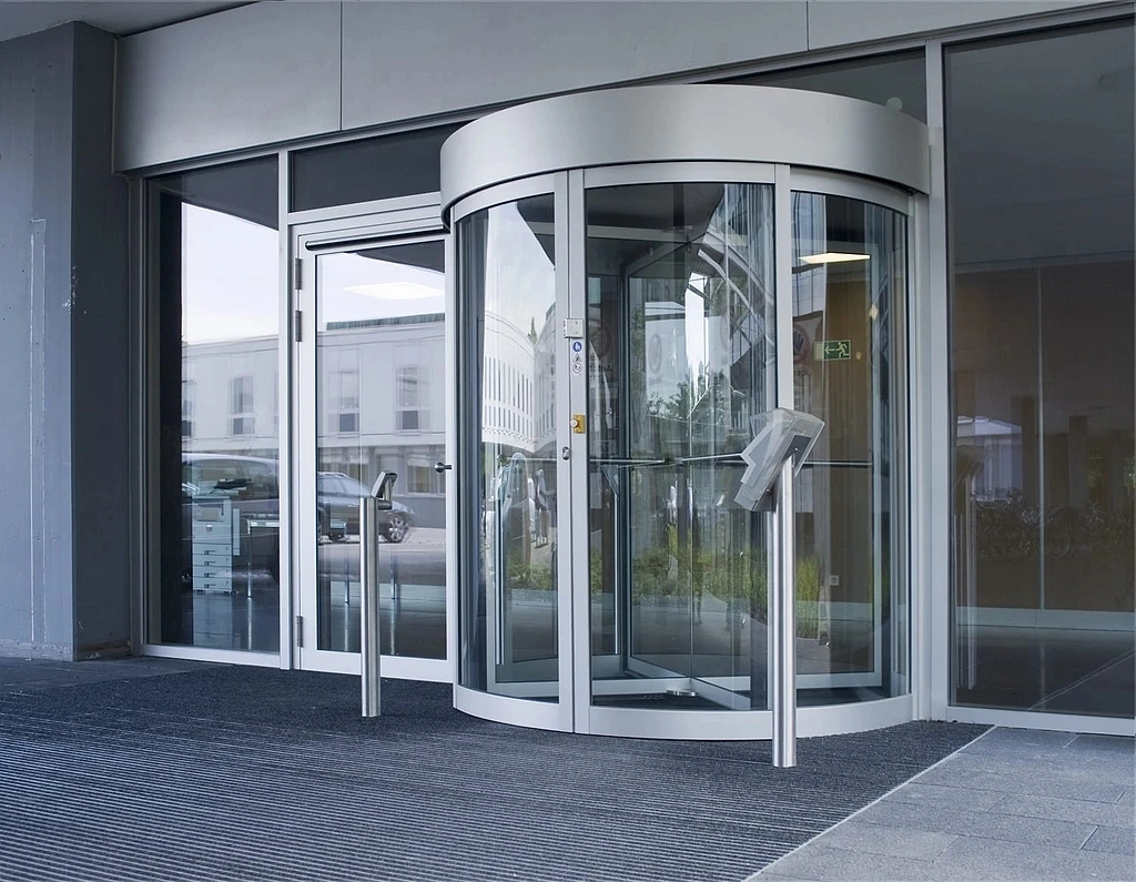 Hot Selling Revolving Doors Factory Direct Commercial Aluminum Doors Automatic Glass Revolving Door For Shopping