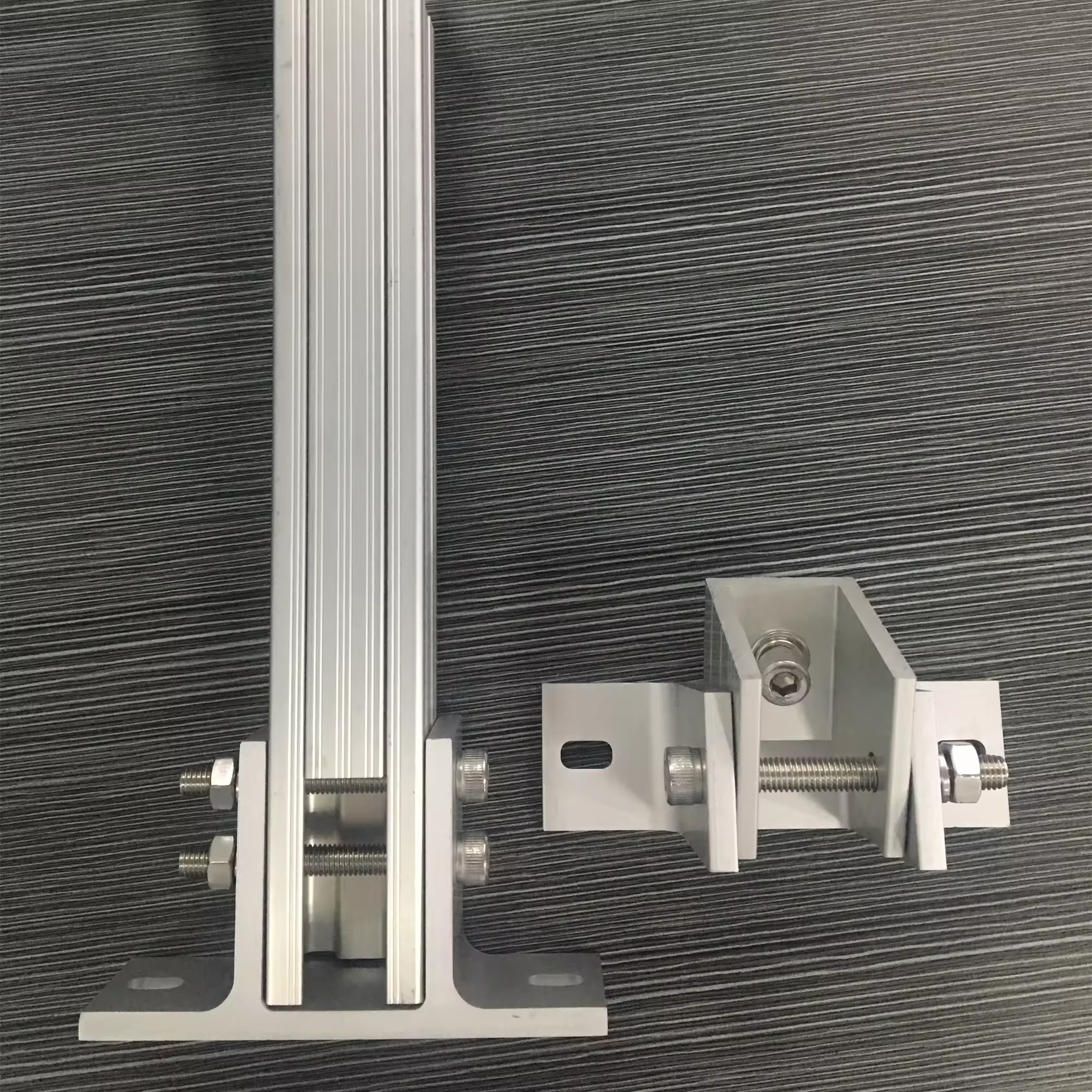 300w  400w 500w 600w solar panel adjustable pv mounting bracket kit tilt front leg rear leg