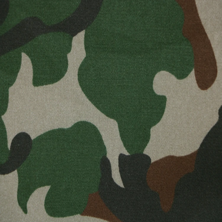CVC 65/35 twill camo fabric for Nepal BT-285