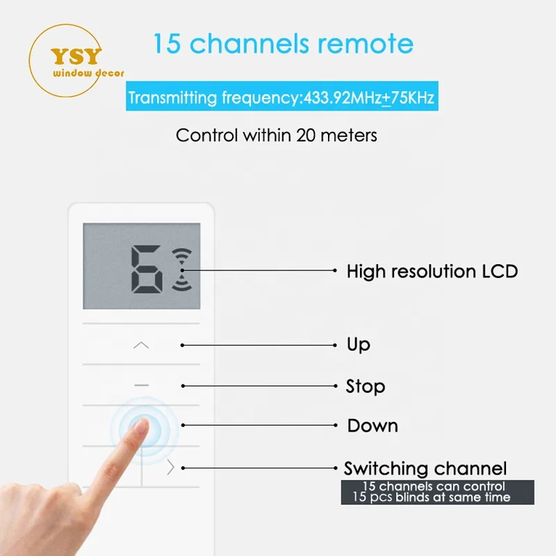 Battery Power Google Wifi Tuya Waterproof Cordless Blacking Smart Motorized Roller Shades Blinds