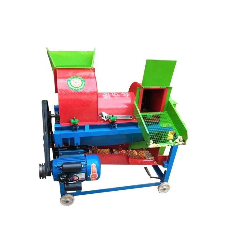 Electric Farm Corn Soybean Shelling Thresher Peeling Machine Diesel Maize Sorghum Husker Threshing Sheller Machine for Sale