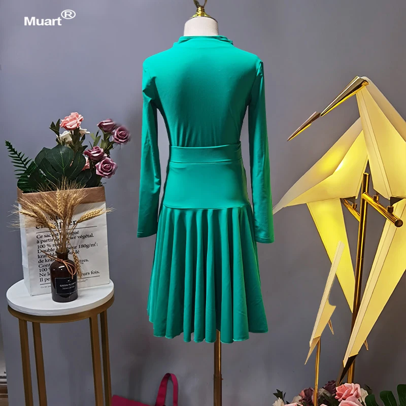 Ballroom Tango Children Latin Salsa Dance Dress Girl Kids Competition Practice Outfits dance dress