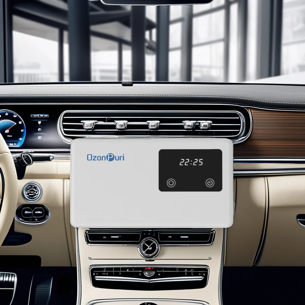 12V Electric Car Ozone Air Purifier for Household Use Car and Office Purification System
