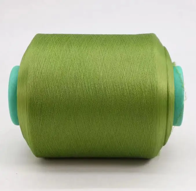 Factory High Elastic 70D/140D Worsted 35% Spandex 65% Nylon Blended Yarn Nylon Blended Colored Knitting Nylon Yarn
