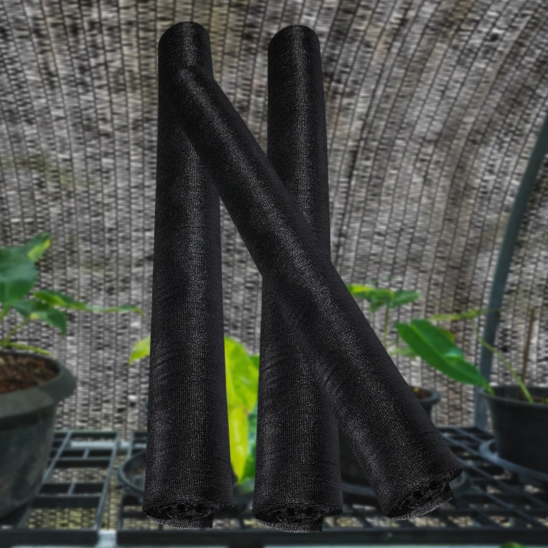HDPE UV Stabilized Flat needle black sunshade net sunscreen net agricultural greenhouse shade net