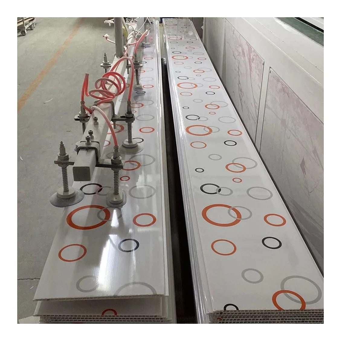 30cm false pvc ceiling panel pure white techos pvc ceiling board plafon pvc for roof sky