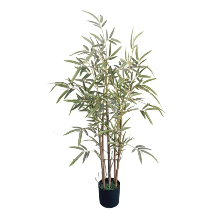 High Quality Outdoor Bamboo Leaf Plant Fake Bamboo Outdoor Trees Artificial Plant Office Decoration Green Plants Arboles