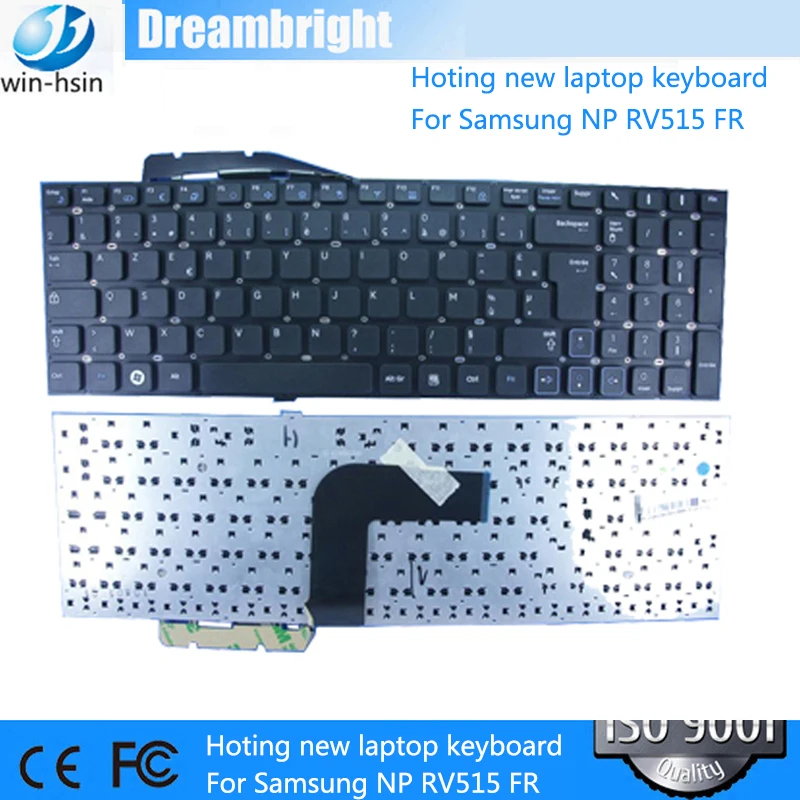 FR AZERTY Клавиатура для ноутбука Samsung NP RV515 RV511 RV518 RV513 RV509