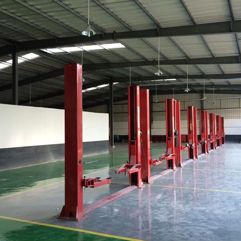 Factory Price Two Post Car Lift 3.5 Tons Lifting Capacity Auto Hydraulic Car Lift Double Cylinder
