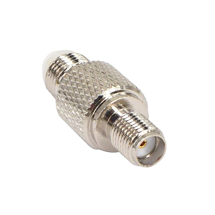 High quality full brass RF Coaxial SMA female to FME female straight connector