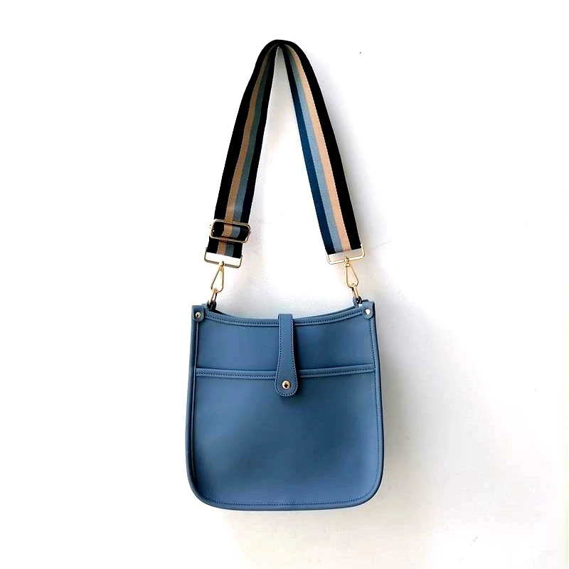 2022 TRENDY  WOMEN FAUX LEATHER MESSENGER BAG SHOULDER BAG HOBO HANDBAGS