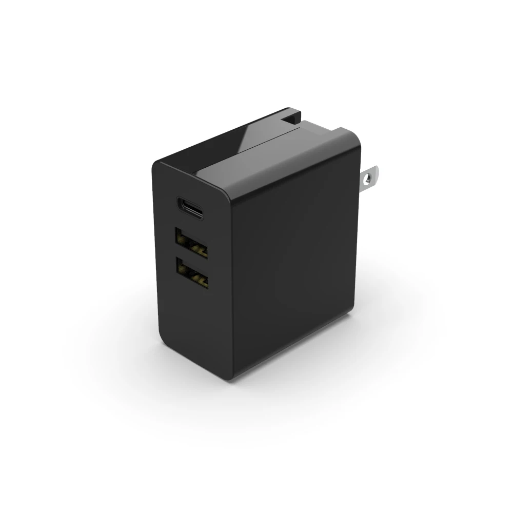  Высокоскоростное Зарядное устройство USB C PD универсальное дорожное зарядное с 4